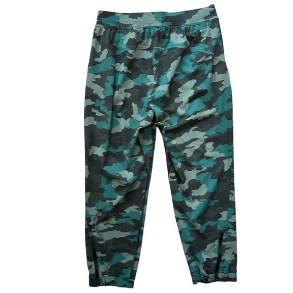 Lululemon Adapted State High Rise Jogger Crop 23” Camo Tidewater Teal Size 6 - Picture 3 of 10